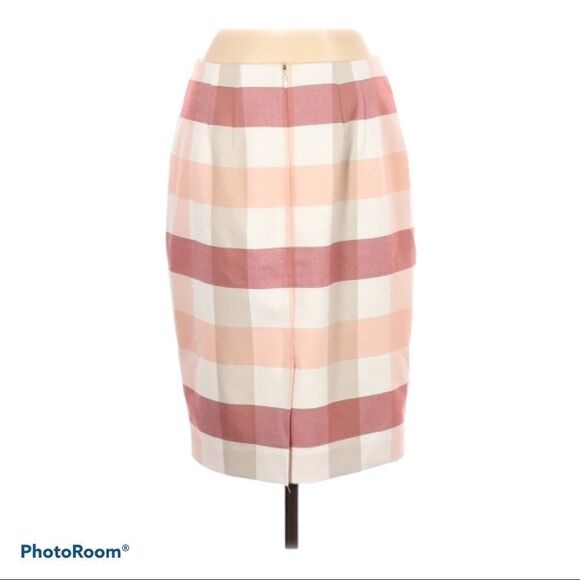 Ann Taylor Factory Plaid Skirt - Picture 2 of 2